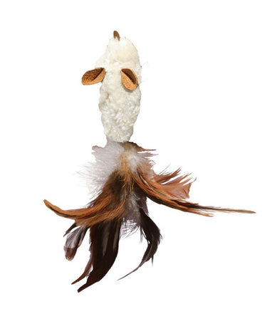 Kong Refillables Catnip Feather Mouse Cat Toy -